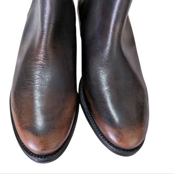 Miz Mooz Dark Brown Heeled Boots - Picture 5 of 11